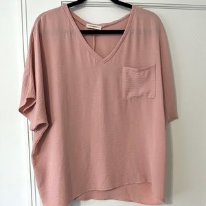 Blush colored ee:some blouse